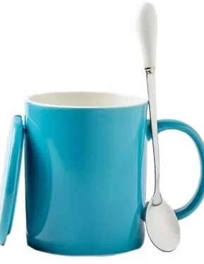 Taza de café de cerámica de Fondo Plano de Colores, Familia, Tazas de Porcelana para café y té (7 Unidades)