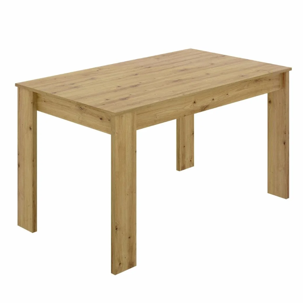 DEKIT GRUPO RIMOBEL Sami Mesa de Comedor Fija, Melamina, Nordic, 77x139x81 cm