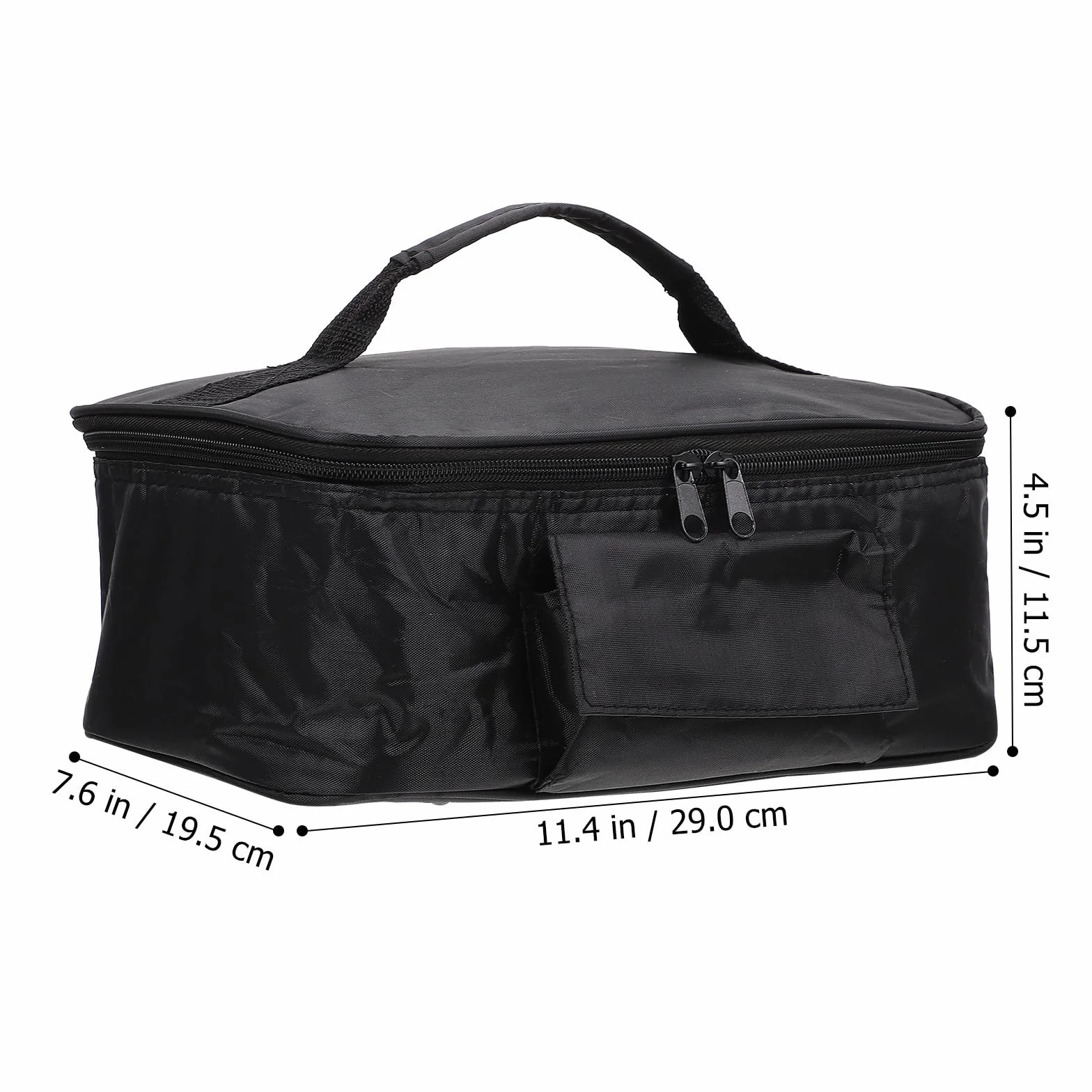 Bolsa Térmica para Almuerzo Aislamiento de Aluminio y Tela Oxford, Bolsa Portátil para Alimentos y Comida para Llevar, para Parques y Comidas Casa