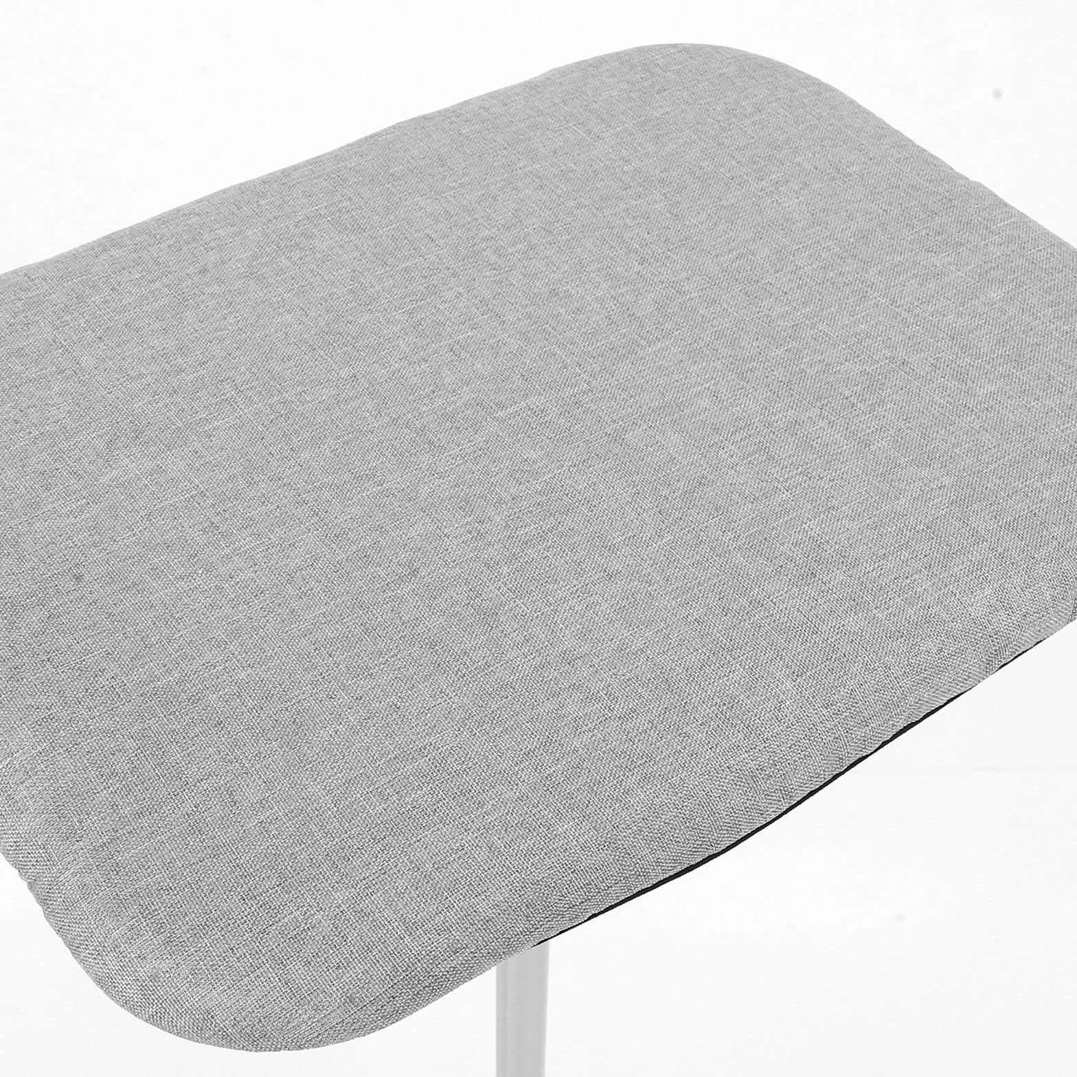 POPETPOP Soporte para Planchar Ropa Vapor, Perchero Plegable Tabla de Planchar Integrada, Altura Ajustable de 90-160cm, Base de Cuatro Patas Estable