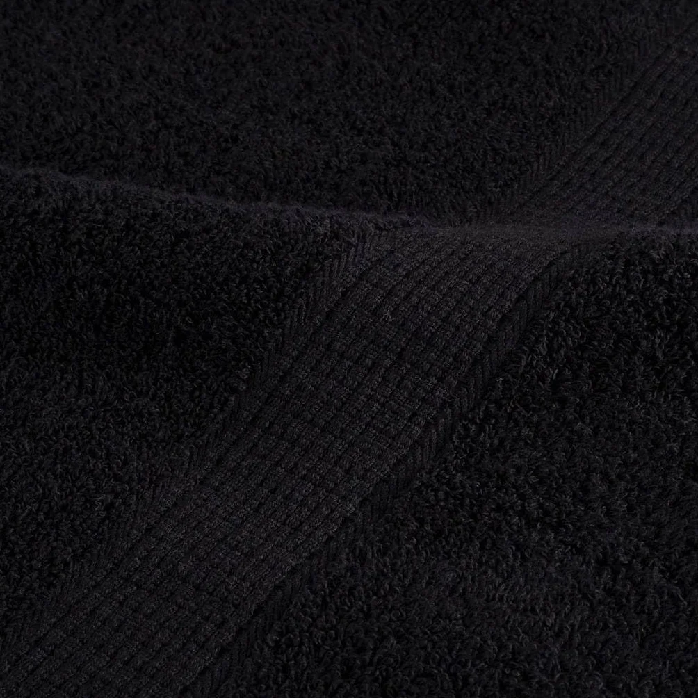 Toalla de Invitado SOLUND 25 pcs Negro 70 x 140 cm 550 gsm Negro,42007970