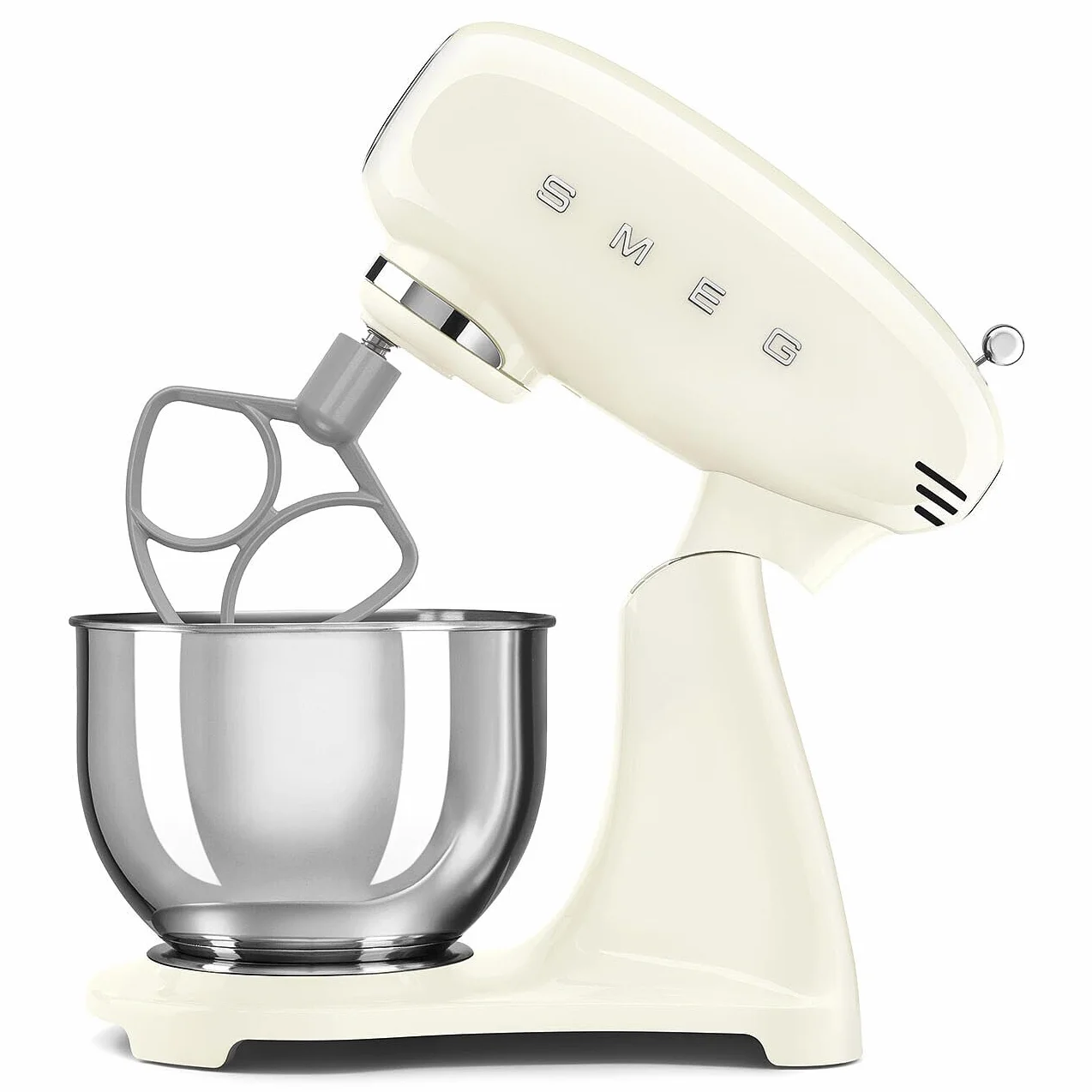 SMF05CREU SMEG - Robot pastelero multifunción 4,8 l 1000 W, crema