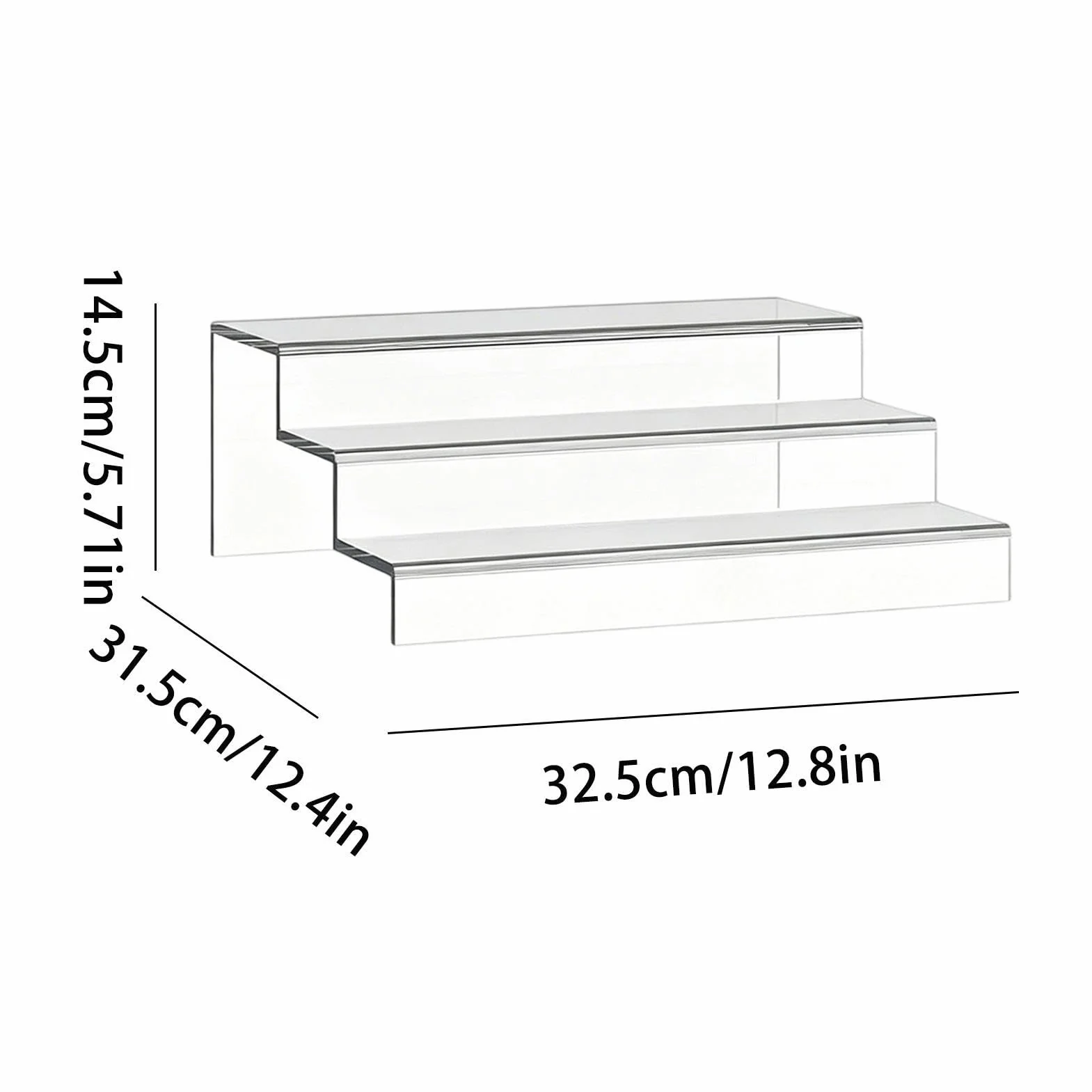 Organizador de Latas para Despensa 3 Niveles Expandible con Asas | Porta Latas Organizador de Armario Dispensador Para Gabinete de Cocina, Encimera, Comida, Especias, Botellas de Perfume