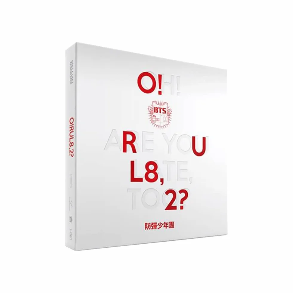 Big Hit Entertainment BTS O!RUL8,2? 1st Mini Album CD+Photocards+Folded Poster on Pack+Photobook+(Extra BTS 6 Photocards+1 Double-Sided Photocard+Logo Sticker)