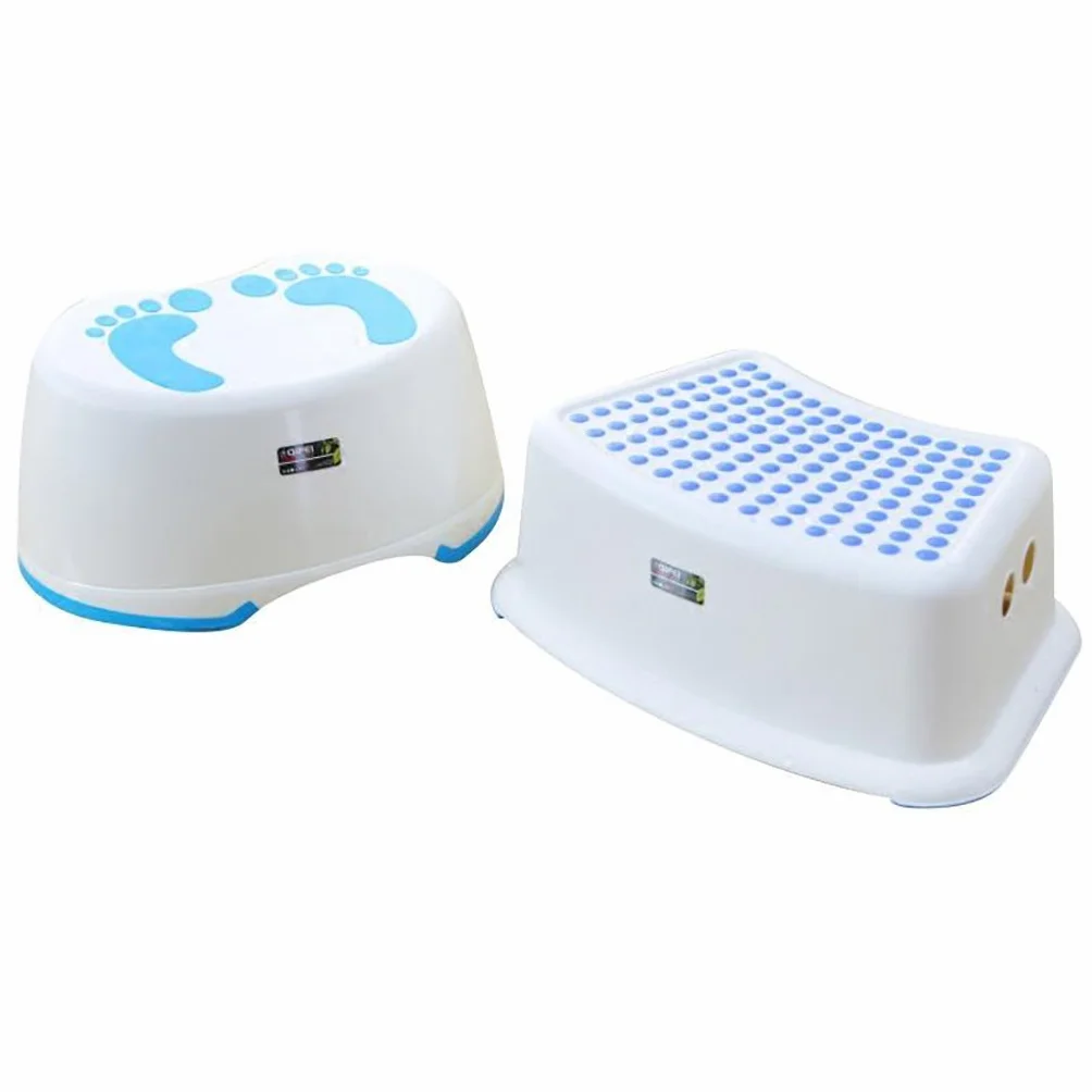Taburete de baño Taburete de Ducha Reposapiés de plástico Grueso Taburete de baño para Lavabo Taburete de Pesca portátil al Aire Libre Taburete de Ducha 2 Estilos (Color : B) The New