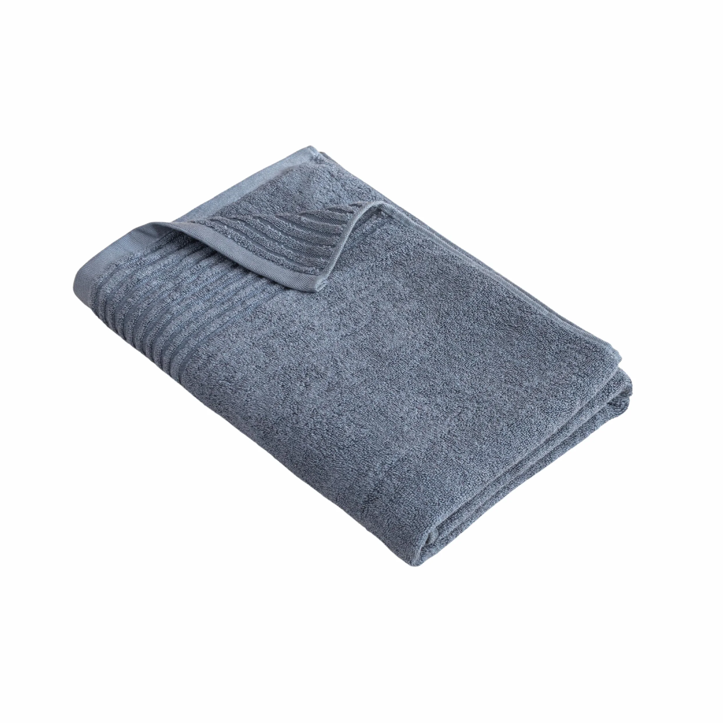 Toalla de baño de Lujo 100% bambú, 90 x 180 cm, bambú Natural, Altamente Absorbente, de Secado rápido e hipoalergénica (Eclipse Navy)