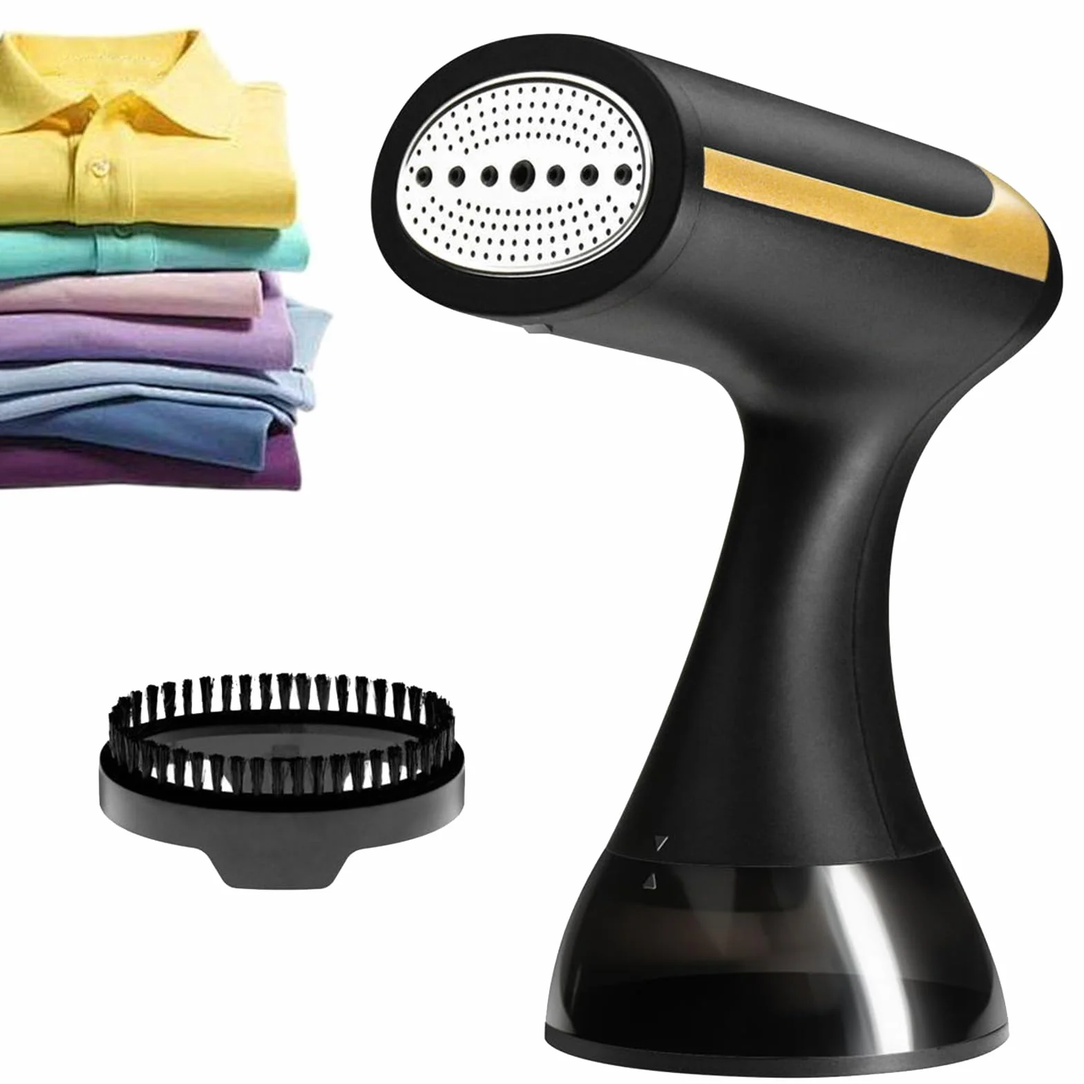 vaporizador portátil, vaporizador para ropa - Olla de mano de 1500 W para | ropa - Plancha de ropa portátil para el hogar, la oficina y los viajes