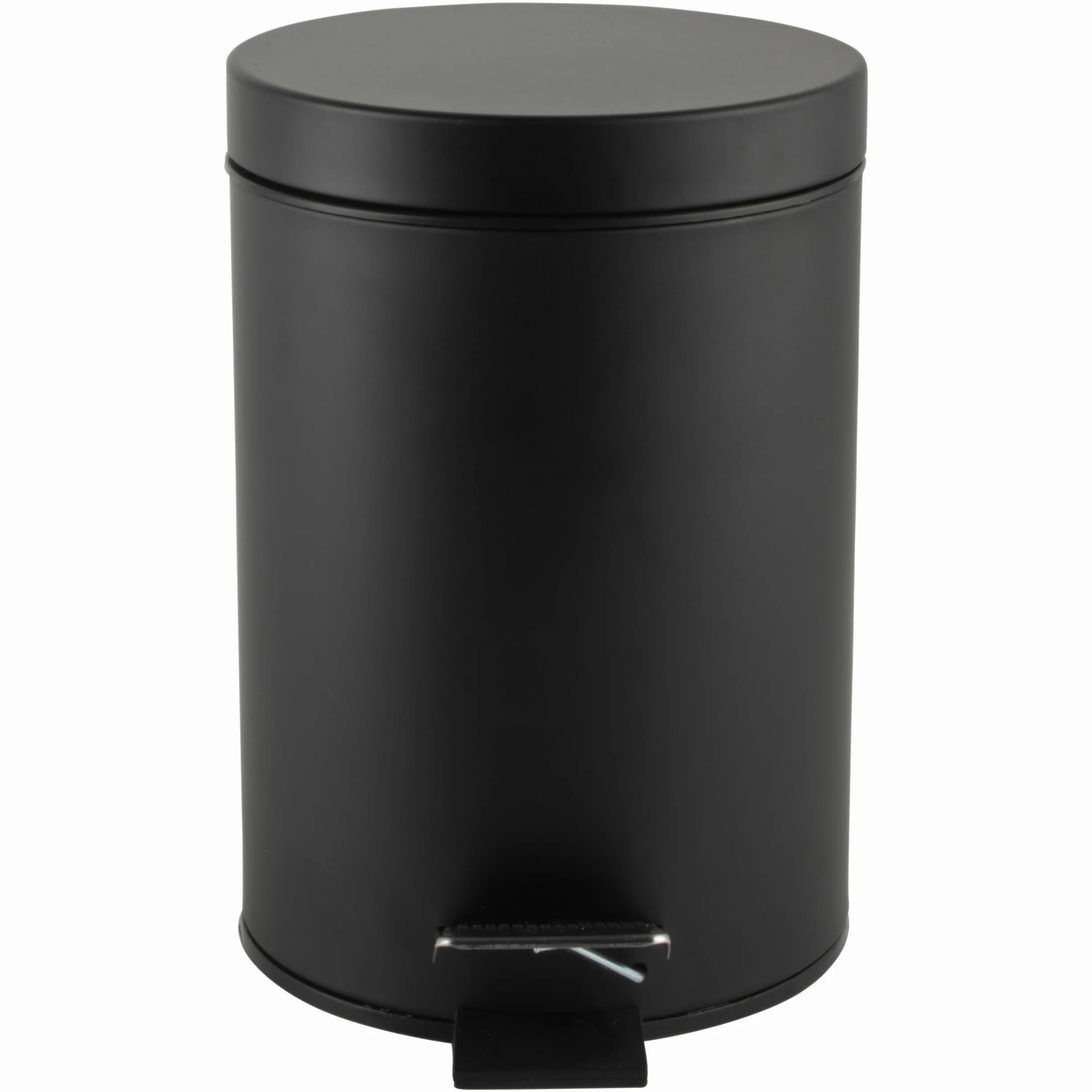 Beldray cubo de baño con pedal 3 L acero inoxidable tapa cierre suave cubo interior extraíble negro