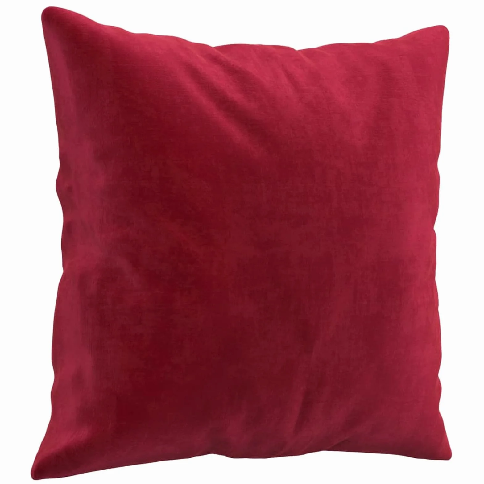 ARKEM Cojines Decorativos 2 uds Terciopelo Rojo Tinto 40x40 cm Cojines Salon Navidad DecoracióN Casa