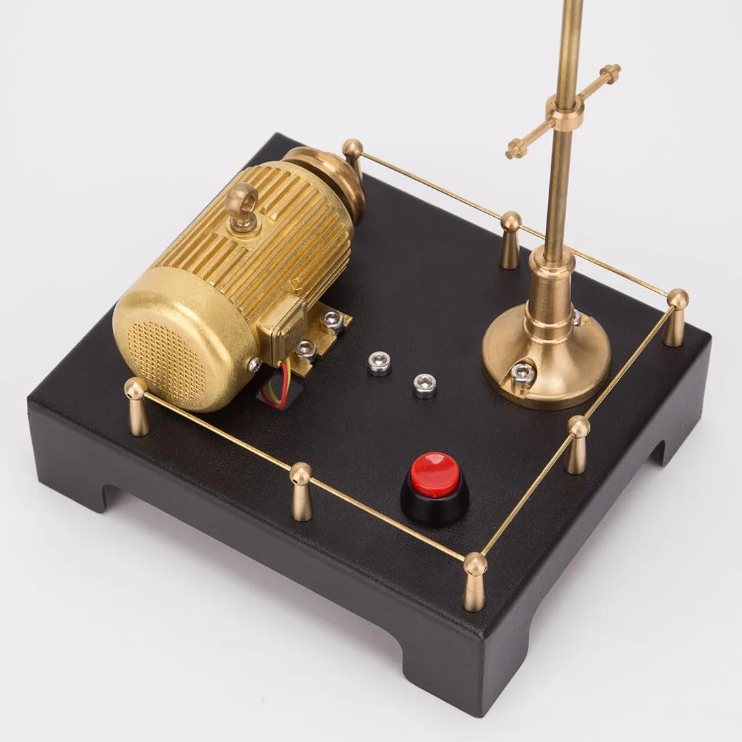 Retrol - Juego de mini generador de vapor y lámpara de escena, kit de accesorios de modelo de motor de haz de vapor, educación de experimentos de ciencia física