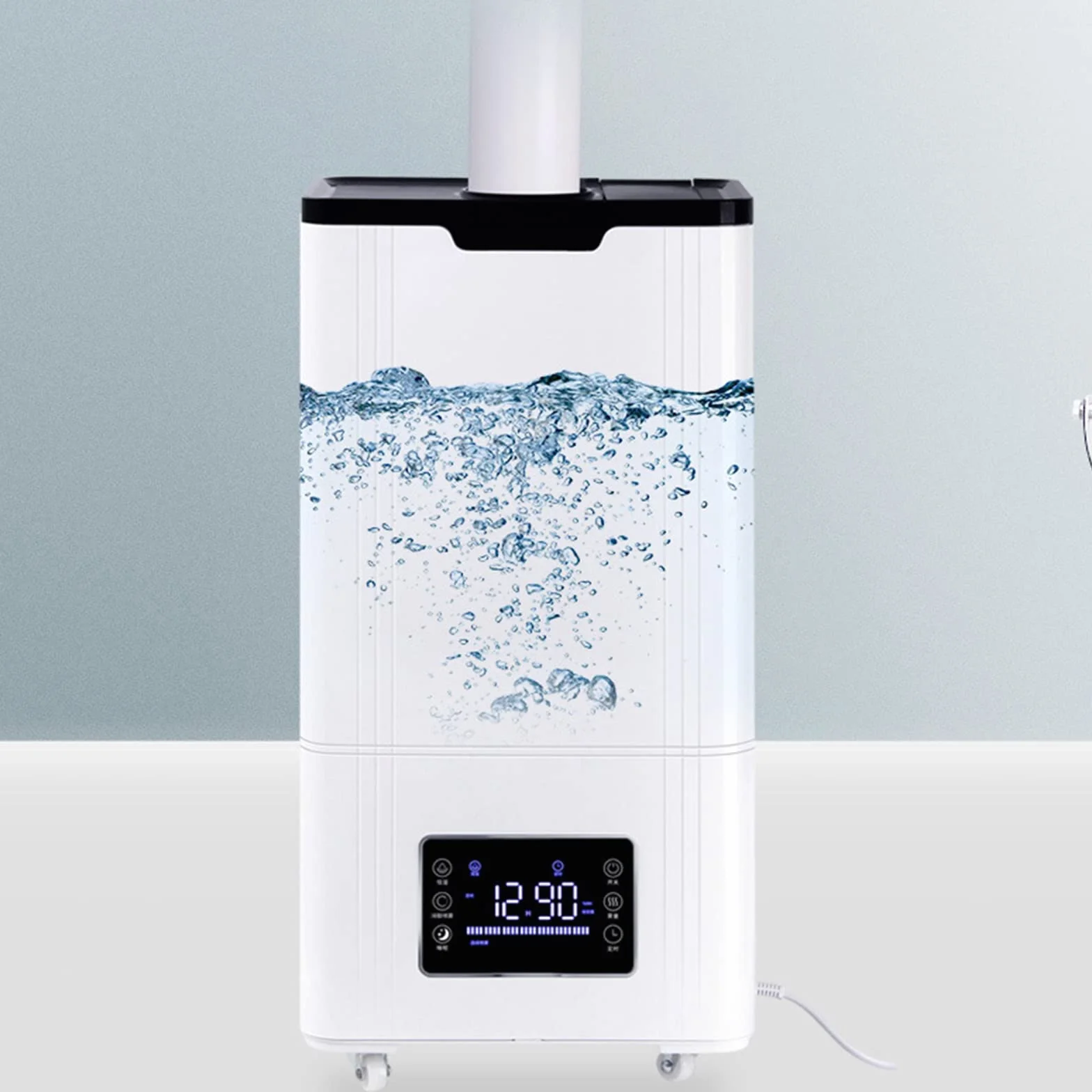 Humidificadores Humidificador, humidificador Comercial, humidificadores para Dormitorio, humidificador de Aire, 3 Modos de Niebla y Apagado automático, Muy silencioso para la Oficina y el hogar