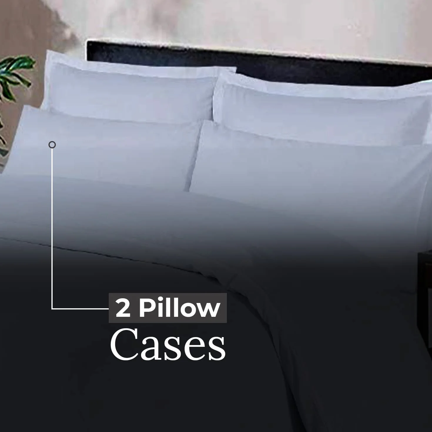DTEX HOMES Juego de ropa de cama, 100 % algodón puro, calidad hotel, 800 hilos, con fundas de almohada, fácil de cuidar y súper suave, lujoso, juego de ropa de cama para cama doble (Blanco-doble)