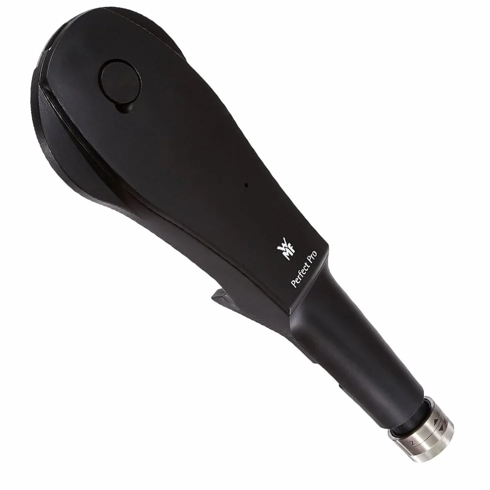 WMF 08.9620.6030 Repuesto de Mango Completo Olla WMF Perfect Pro | Mango de Tapa de Olla Express para Perfect Pro Negro | Incluye Válvula de Seguridad