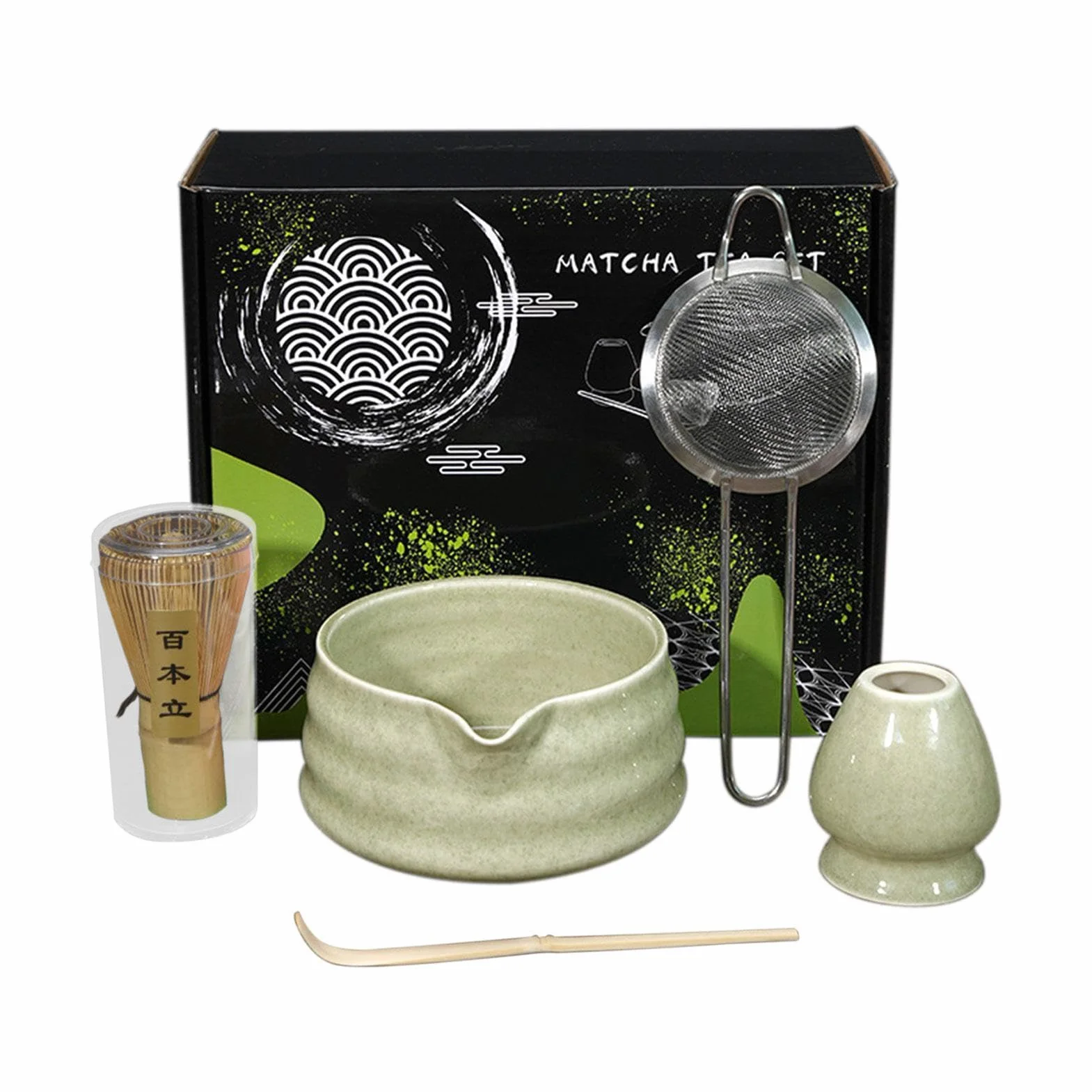 Utensilios de cocina y utensilios | Juego de té - Kit resistente para | amantes, principiantes, hogar, campo, cocina, comedor, familia