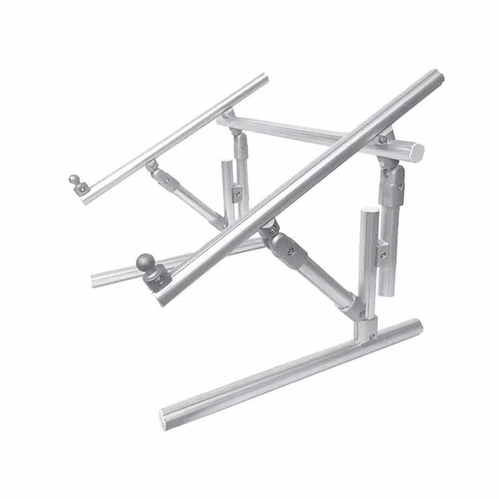 Soporte para punto de cruz, soporte ajustable de aleación de aluminio para punto de cruz y bordado con tensión de trinquete, soporte para bastidor de bordado artístico (70 cm)