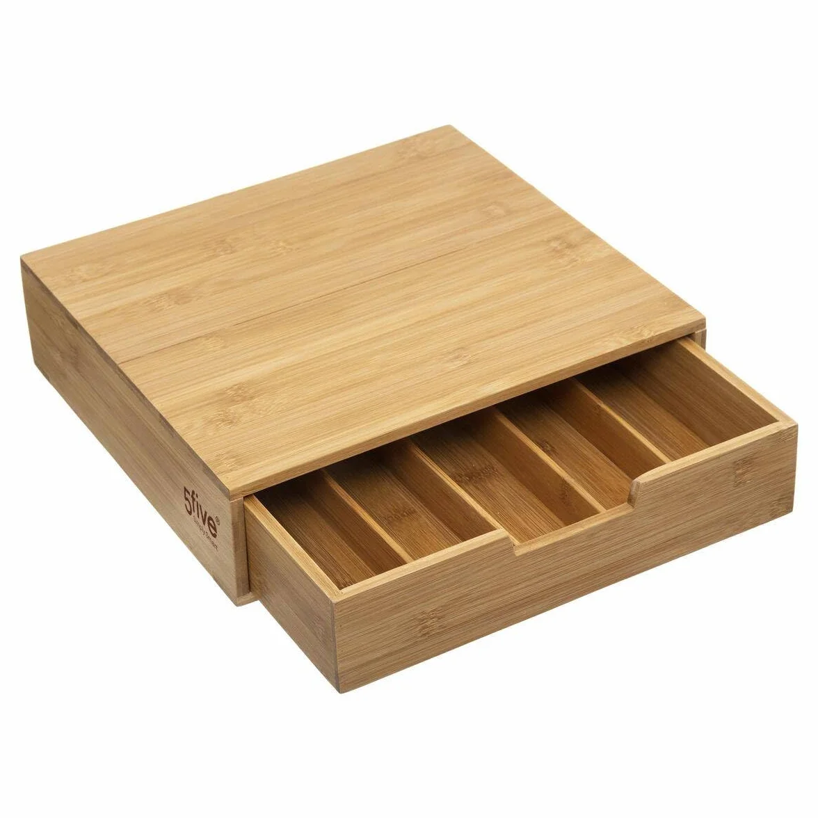 Portacápsulas de bambú 1 cajón five simply smart