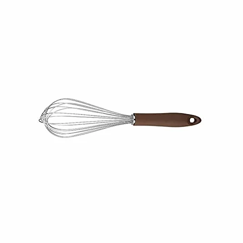 Batidor de cocina acero inoxidable con mango antideslizante y diseño ergonómico for un agarre cómodo