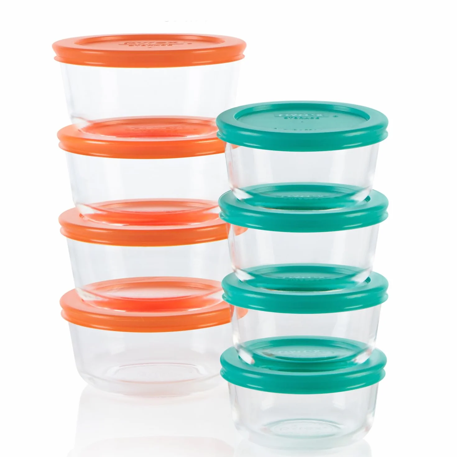 Pyrex 1136618 Contenedores de almacenamiento de alimentos de vidrio