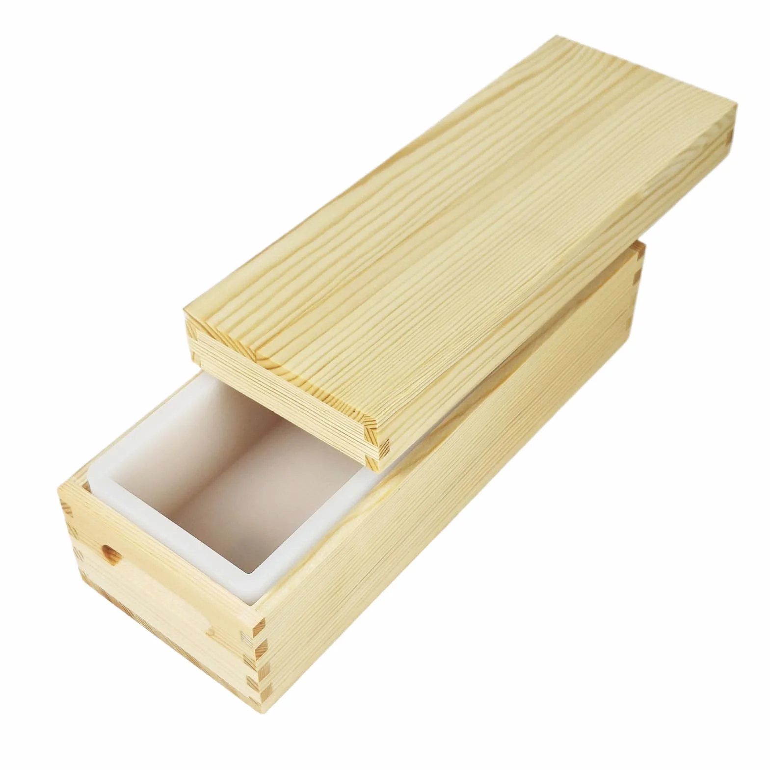 Moldes De Jabón 1,3 L Silicona Rectangular Antiadherente Fácil Desmolde | Molde de Pan con Tapa para Jabón San Valentín, Día Madre, Navidad, Acción De Gracias, Días