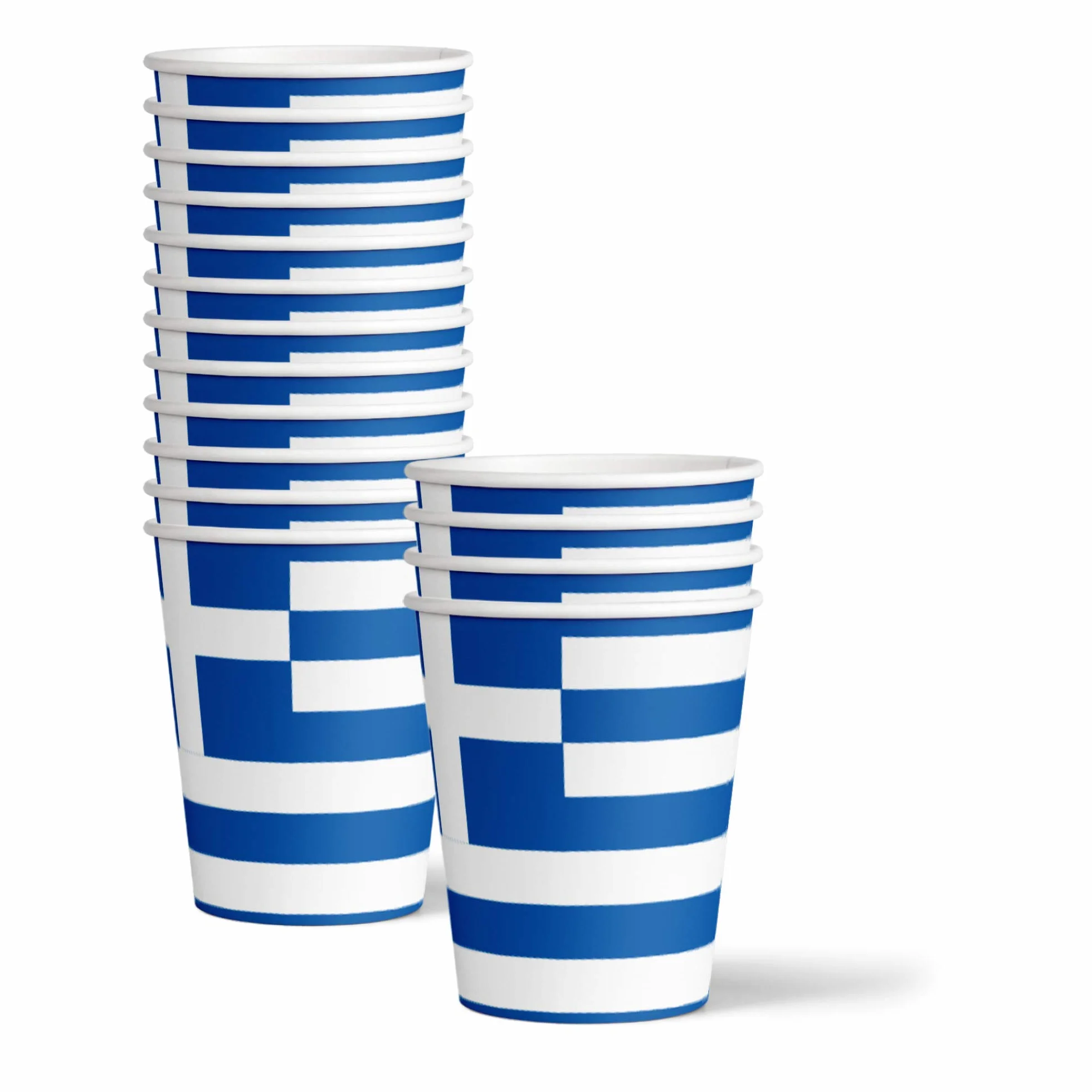 Juego de platos y servilletas, vasos, vajilla para 16 personas