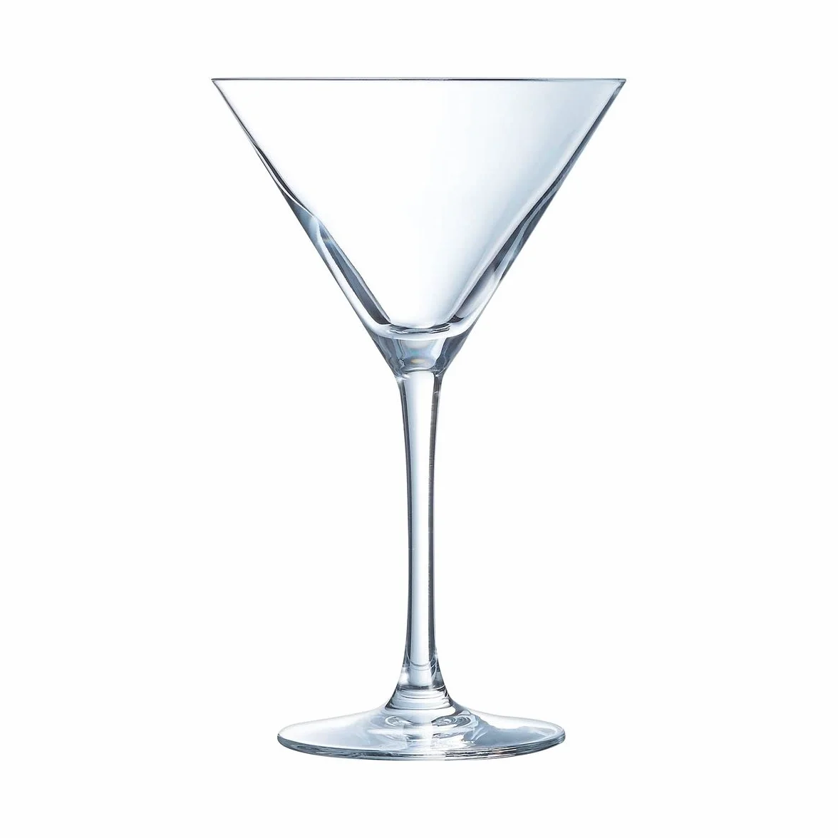 Chef & Sommelier Set de 6 copas martini Cabernet de krysta 30 cl | Transparente, Krysta, formato alto, acabado brillo, 30 cl, 6 piezas, borde fino, fácil de limpiar