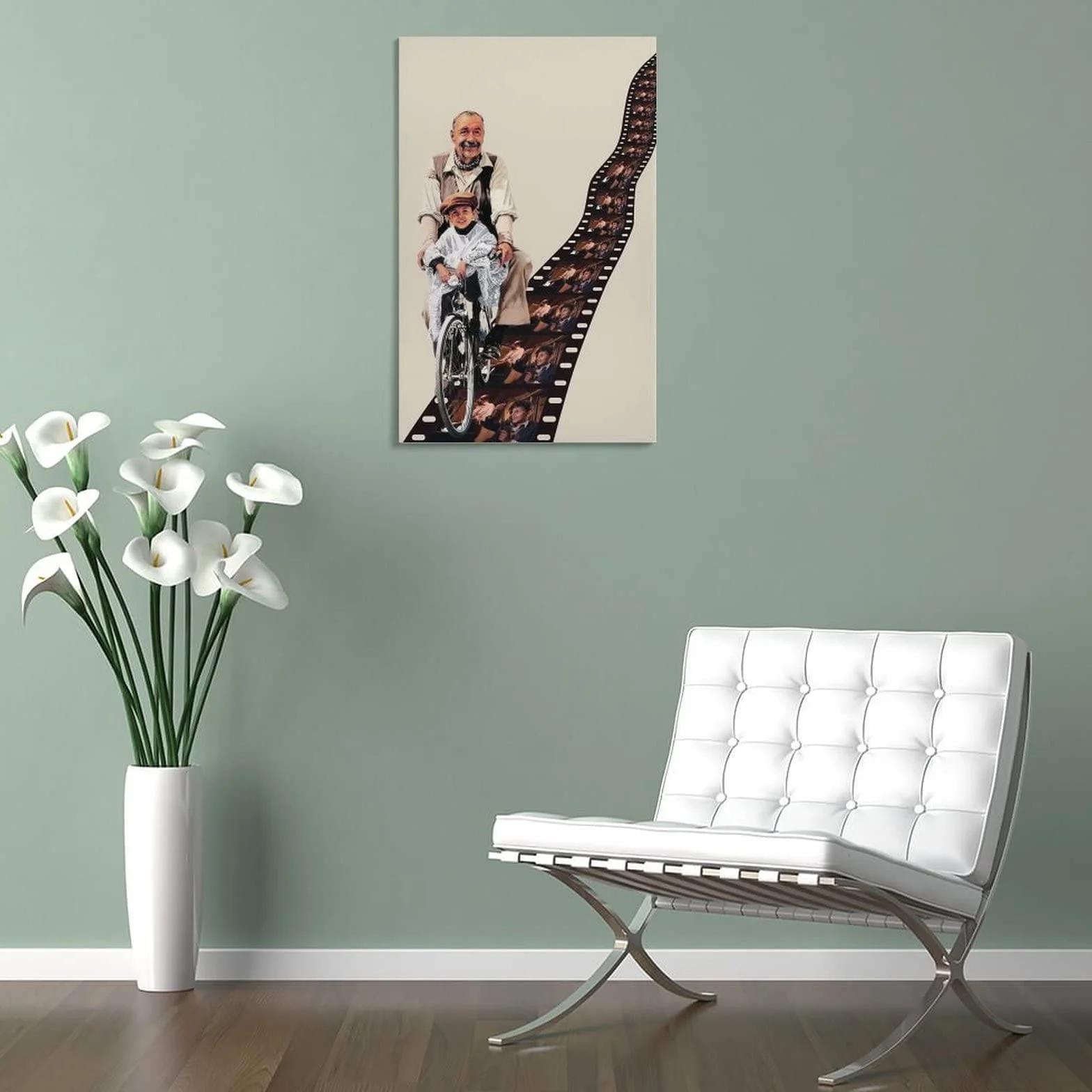 Póster de cine Paradiso de cine italiano para habitación, póster estético, pintura decorativa, lienzo para pared, póster de sala de estar, dormitorio, 40 x 60 cm