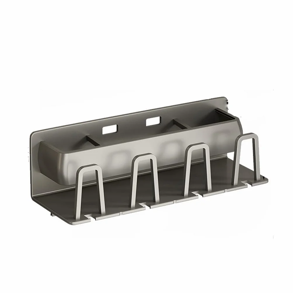 ARINAL Porta Cepillo de Dientes Estante for baño, Soporte for Cepillo de Dientes, Soporte for Inodoro, sin Perforaciones, Peine montado en la Pared, Almacenamiento de Pasta de Dientes