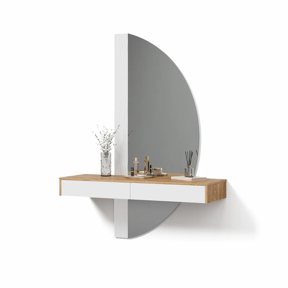 Livinity Tocador Ascona, Blanco, 120 cm con iluminación LED