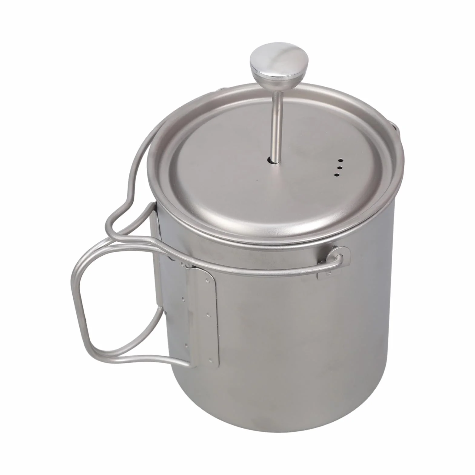 Prensas francesas de metal inoxidables para café con sistemas de vertido de 3 capas con malla de 3 capas, equipo de filtro para exteriores, prensas francesas de metal