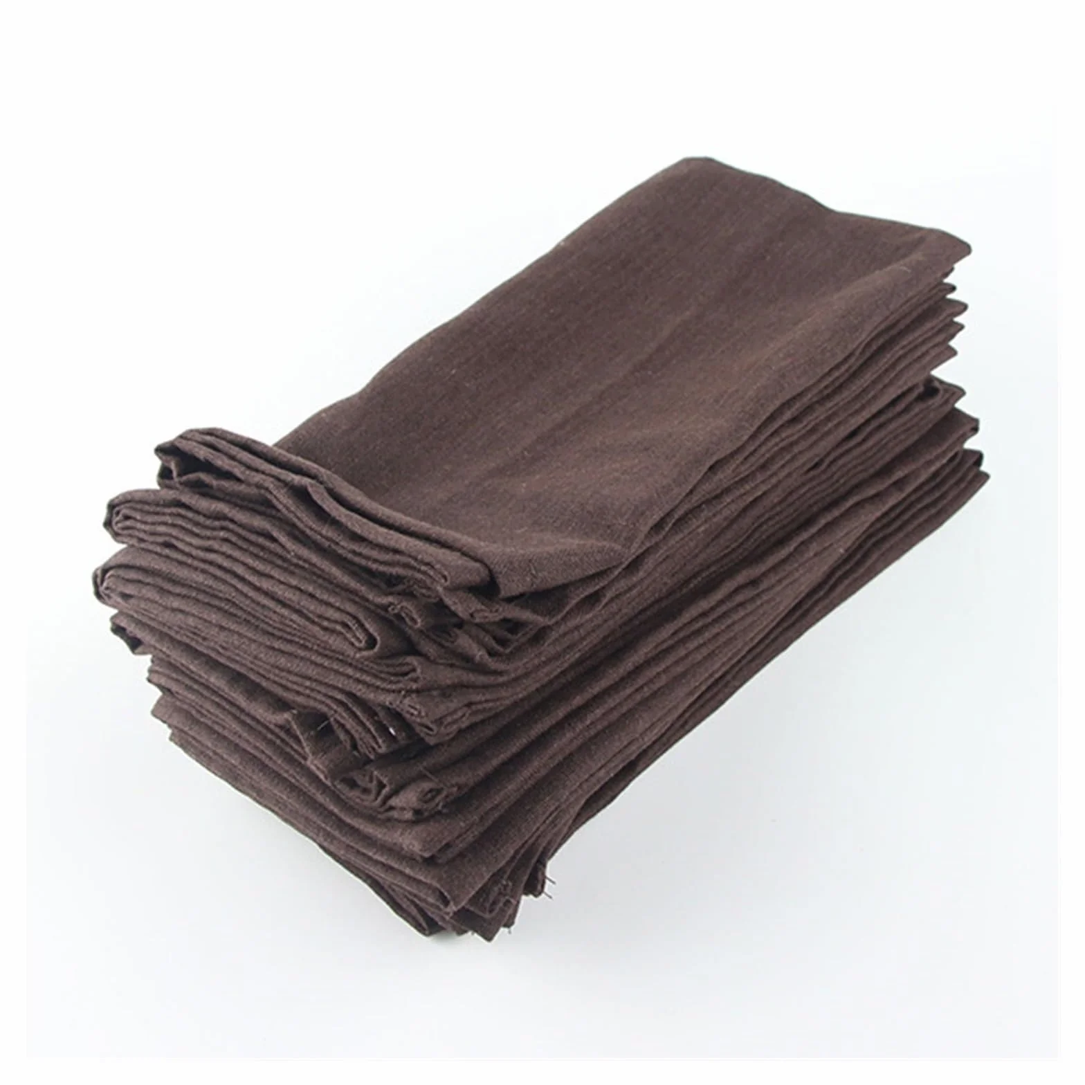 Servilletas de Tela Conjunto de 12 PCS Napkins de tela 40x40cm Lino de algodón Servilletas Placemat Mesa de comedor suave Mesa de comedor Mat Niños Tela de servilleta Servilletas de Mesa ( Color : 12C