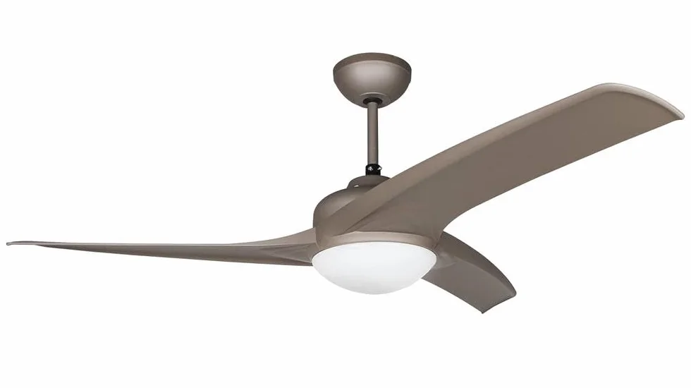 Orbegozo CP 93105 - Ventilador de techo con luz, mando a distancia, 105 cm de diámetro, altura de 41 cm, 3 velocidades de ventilación, silencioso, 50 W