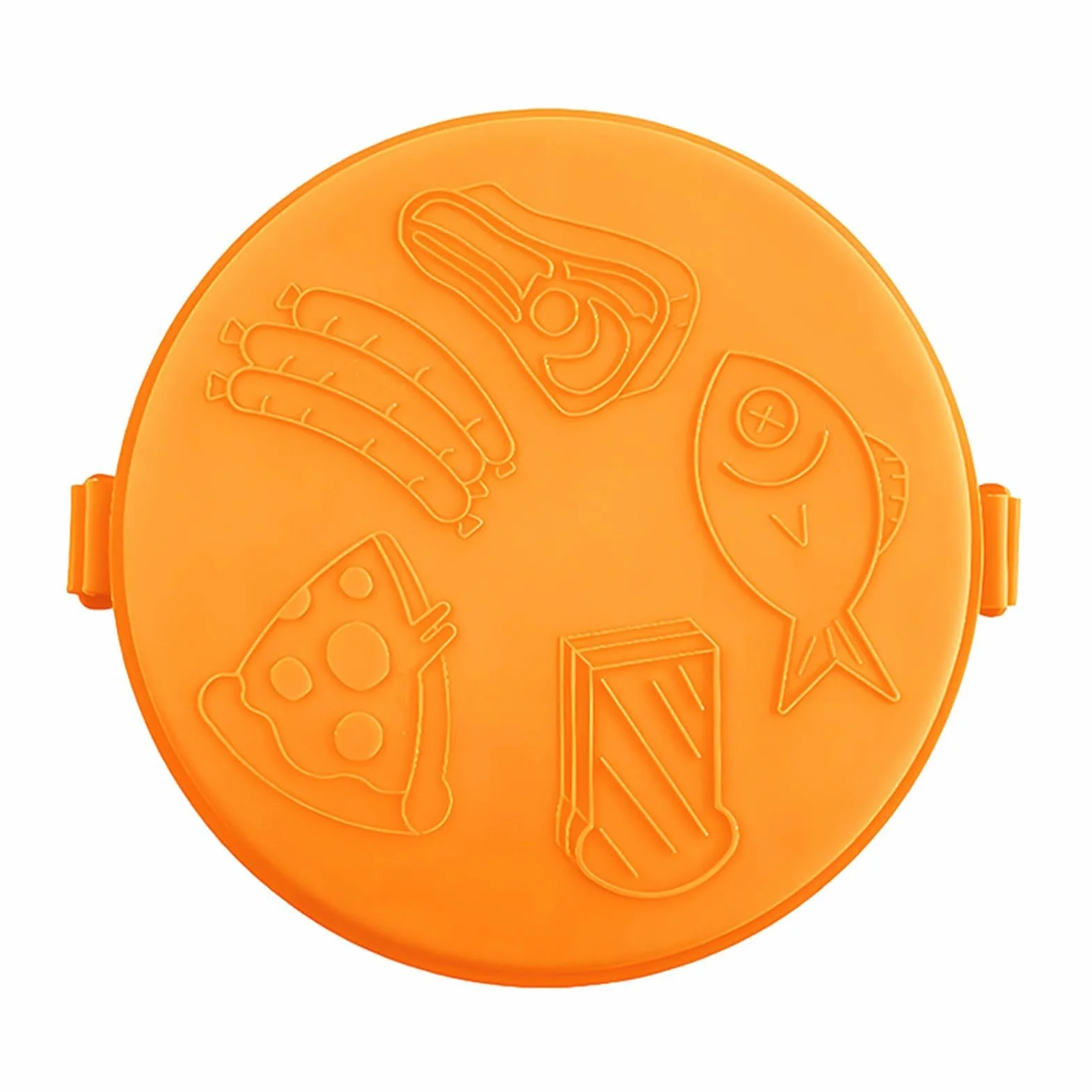 Generisch Plancha para microondas – y hornear rápidamente – Derretidor de queso antiadherente | Ideal para pizza, panqueques y desayunos | Utensilios de cocina compactos para dormitorio y oficina