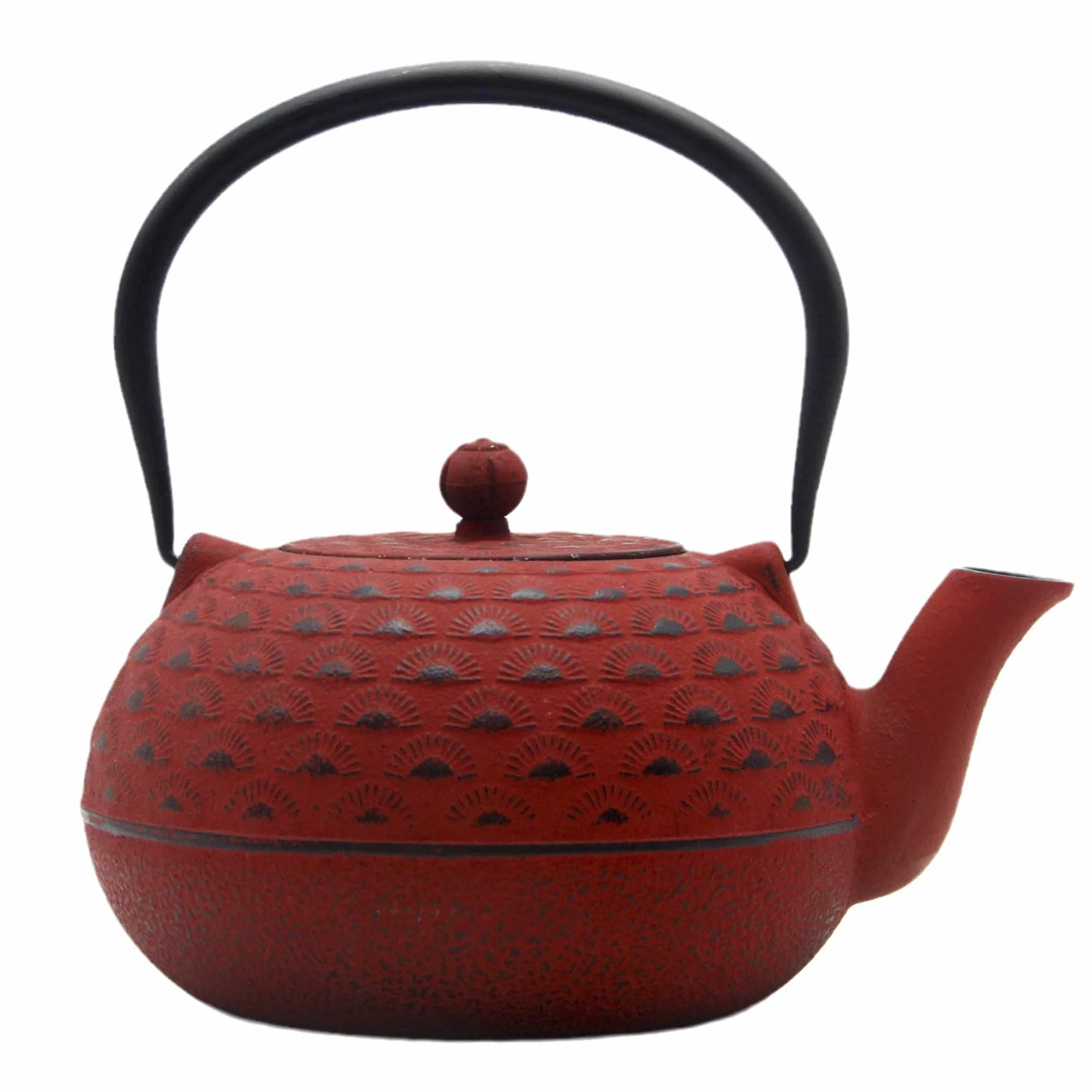 Tetera grande de hierro fundido, tetera de hierro fundido con infusor de acero inoxidable para estufa segura (1800 ml-tetera-002)