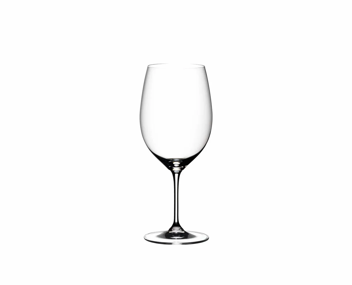 RIEDEL Vinum Cabernet Salvignon/Merlot 5416/0, Juego de 4 Copas de Vino Tinto (6416/0 x 2) + pajitas de Acero Inoxidable de Color Plateado