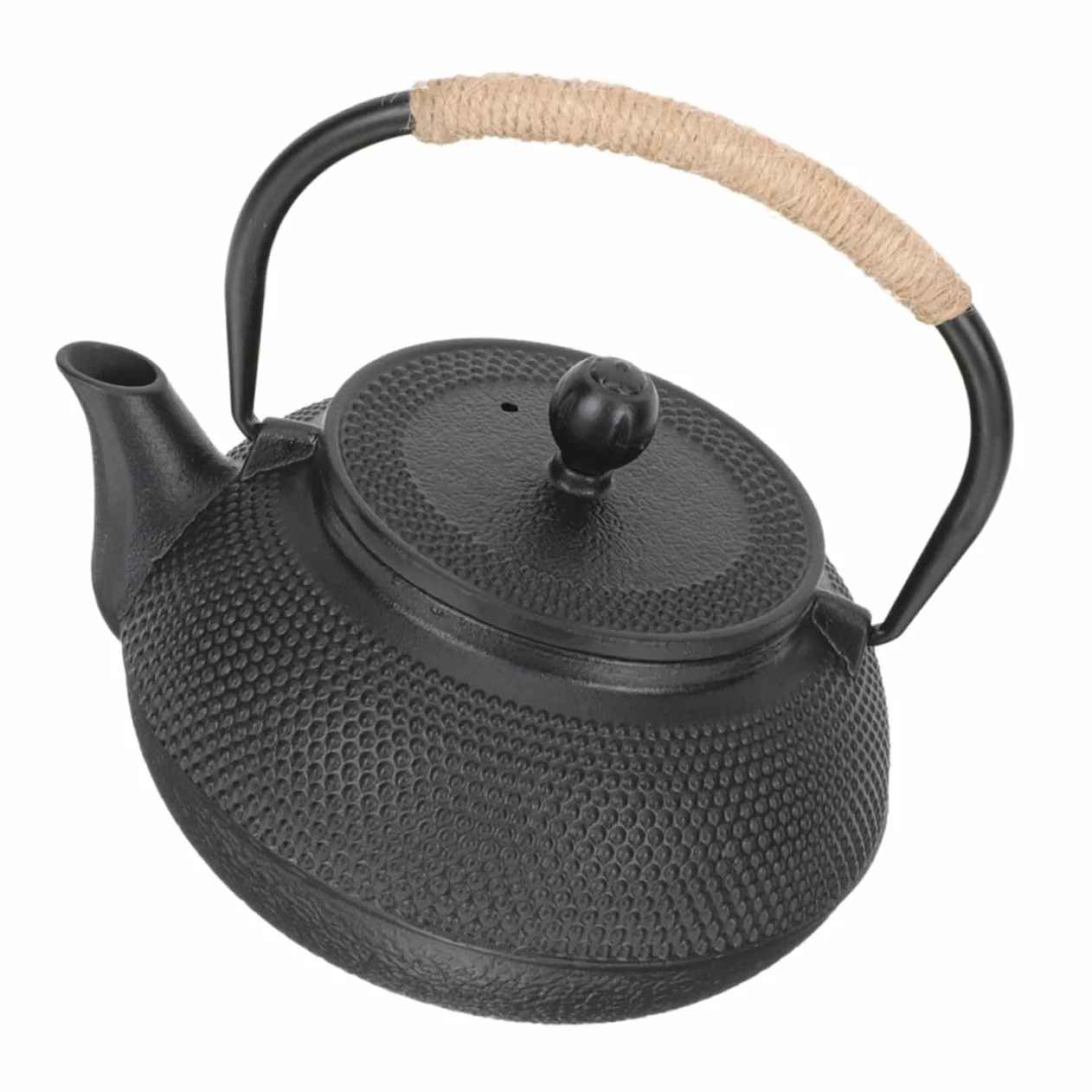 PRETYZOOM Tetera Pequeña De Hierro Fundido Tetera Para Estufa Resistente Al Calor Utensilios De Té Hogar Preparar Té Kung Fu Para Uso Diario