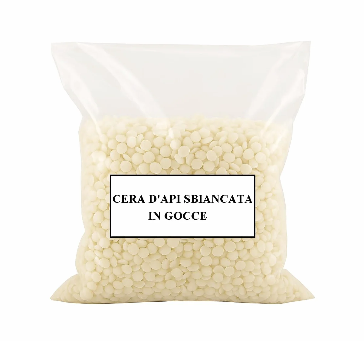 100 g de Cera de Abejas blanqueada en Gotas cosméticos