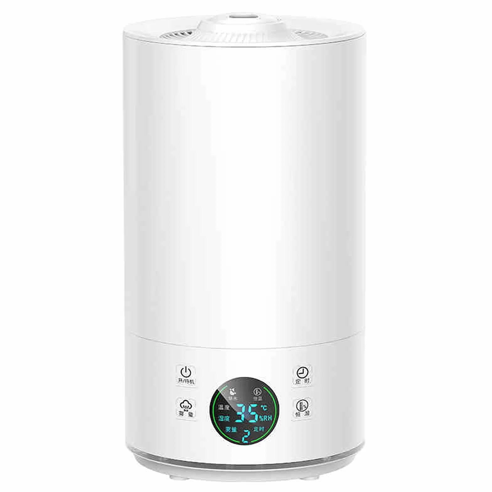 purificador de aire y humidificador Humidificadores ultrasónicos tranquilos for dormitorio y habitación grande, apagado automático, humidificadores for bebés Nursery y toda la casa filtro humidificado