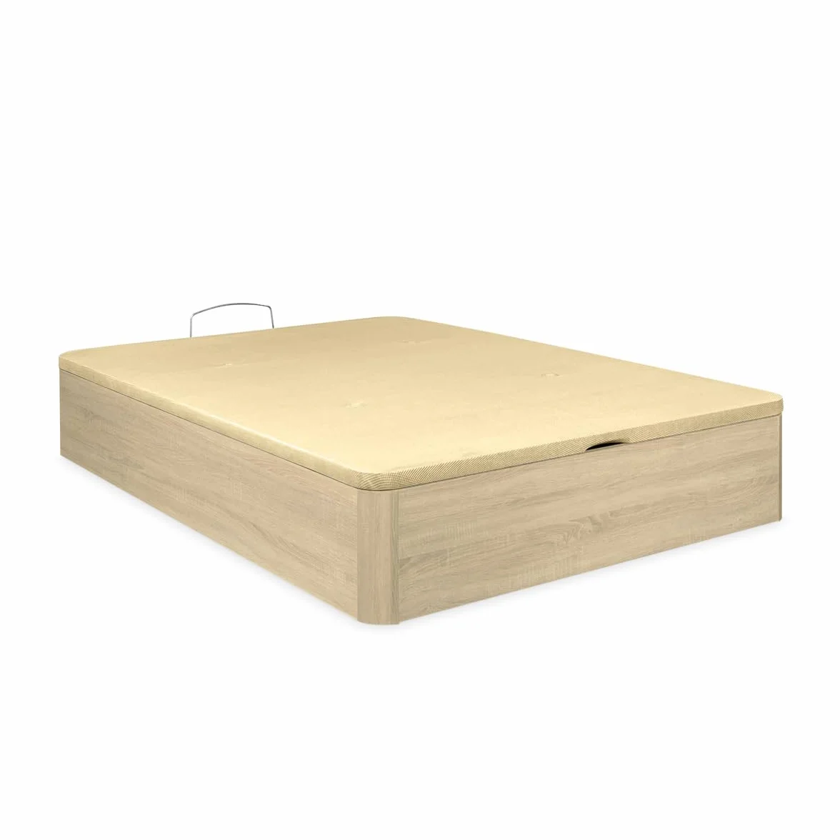Somnia Descanso - Canapé Abatible súper Reforzado Gran Capacidad con Tapa Transpirable, Esquinas Redondeadas, 105 x 200, Cambria