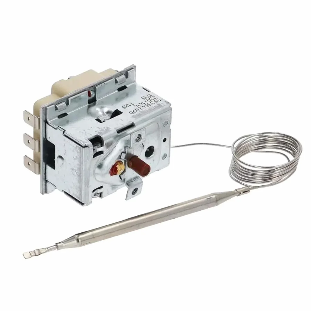 Aspares Termostato de seguridad para freidora de grasa de alta temperatura, apto para fase Ego de 230 °C y 55.33543.020