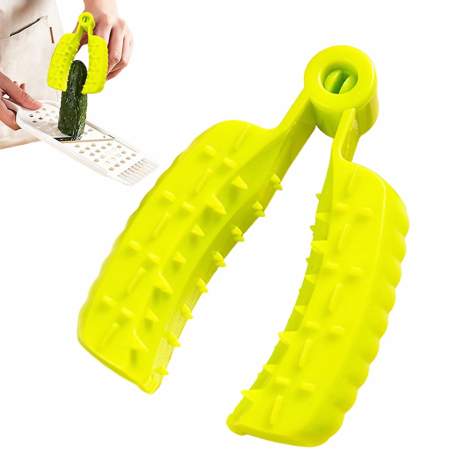Protector de dedos para cortar alimentos - Protector de manos de cocina antideslizante
