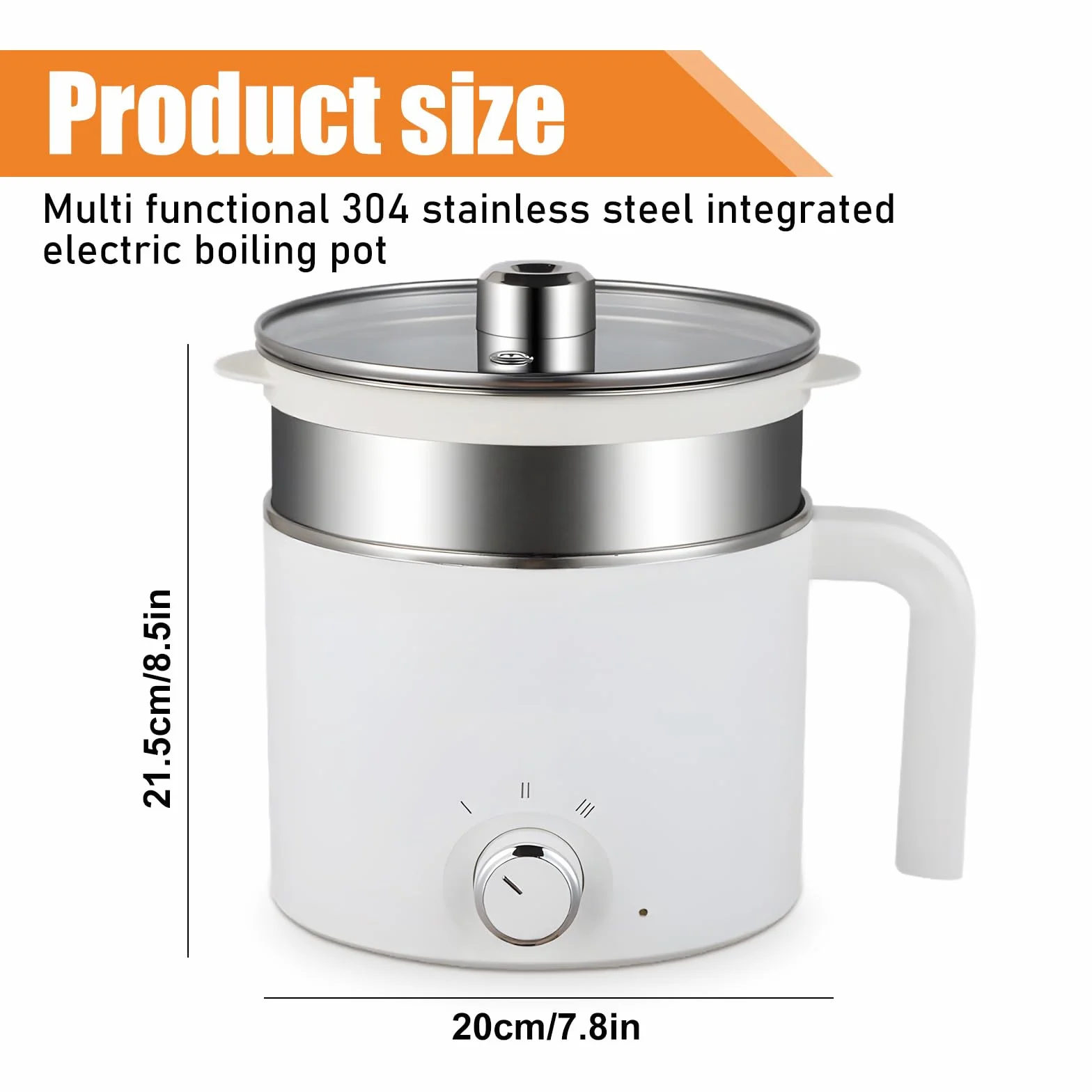 Derretidor de cera 1,7 L 300/600 W olla eléctrica doble barra