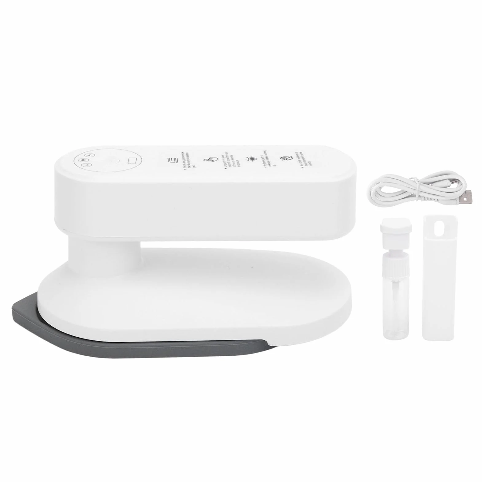 FILFEEL Máquina de Planchar Eléctrica de mano: Plancha de Ropa Portátil con 3 Configuraciones de Temperatura, Batería Inalámbrica de 5000 MAh, Calentamiento Rápido en 30 Segundos para Uso en el
