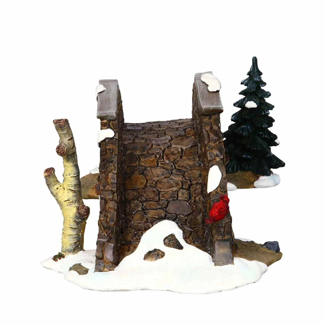 Lemax Accesorio de Pueblo navideño: Puente de Piedra Antigua, poliresina