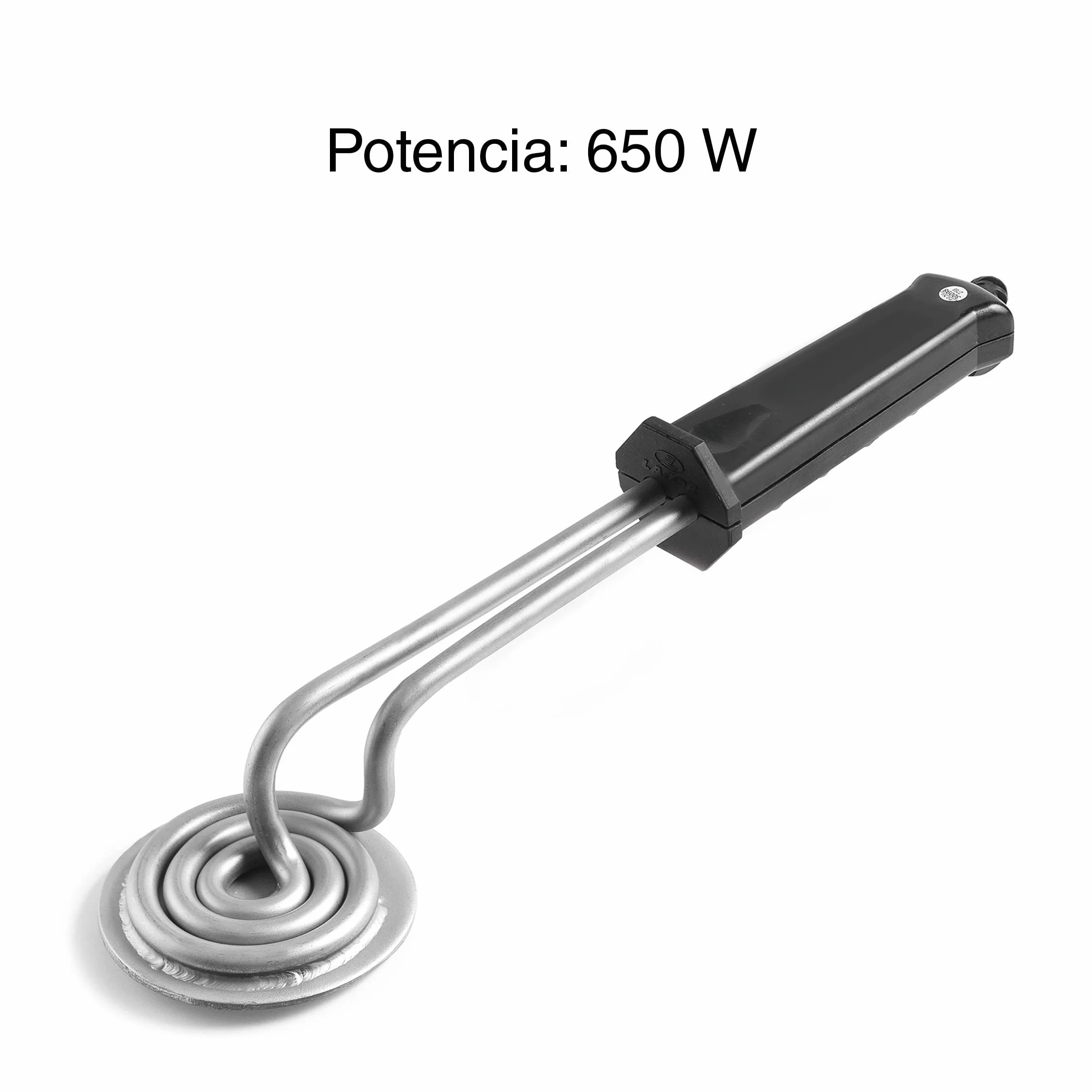 LACOR 68651 Quemador eléctrico Redondo, Gris, 10 cm