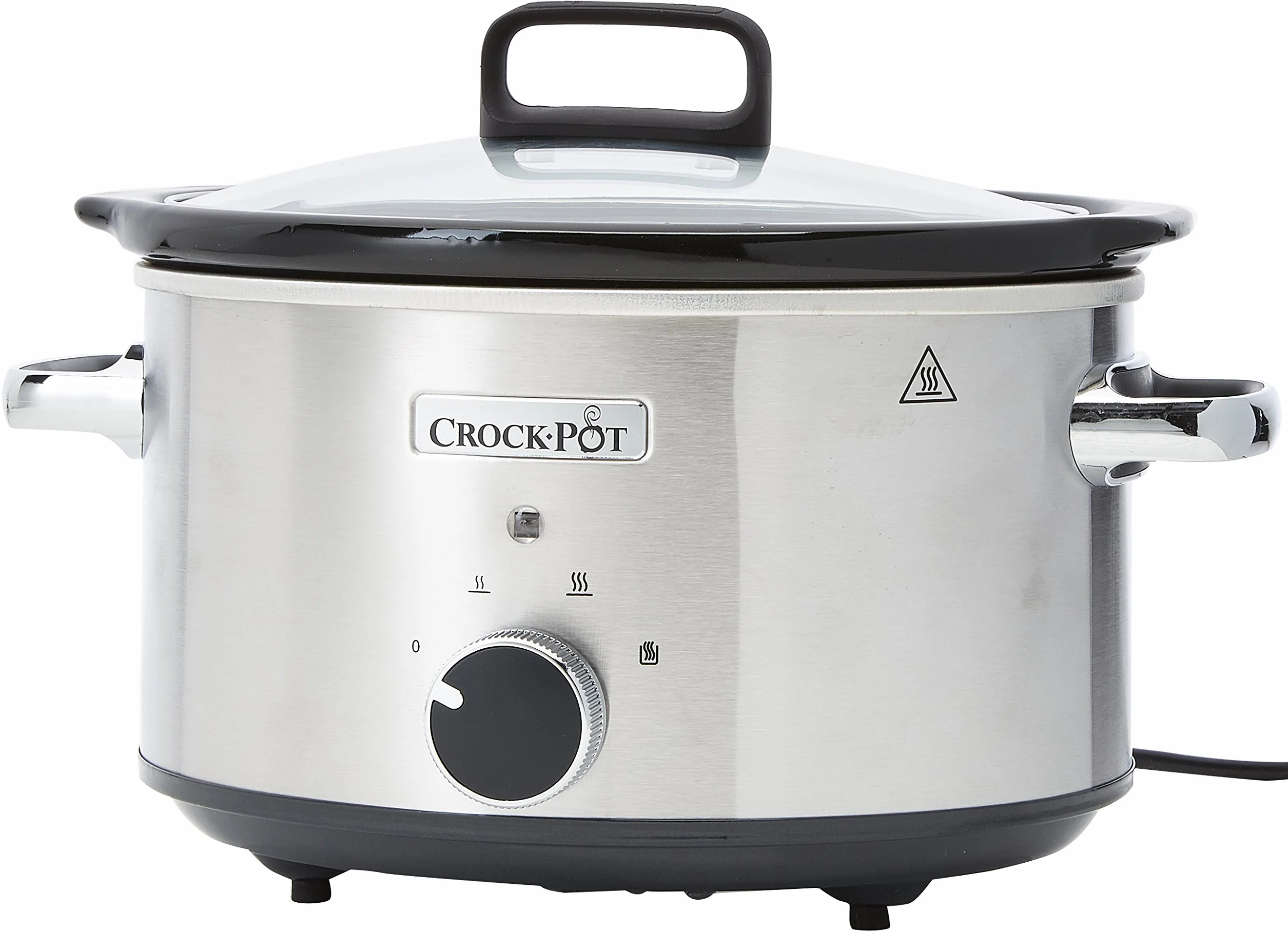 Crockpot Olla de cocción lenta 3,5 L Cromado Plateado