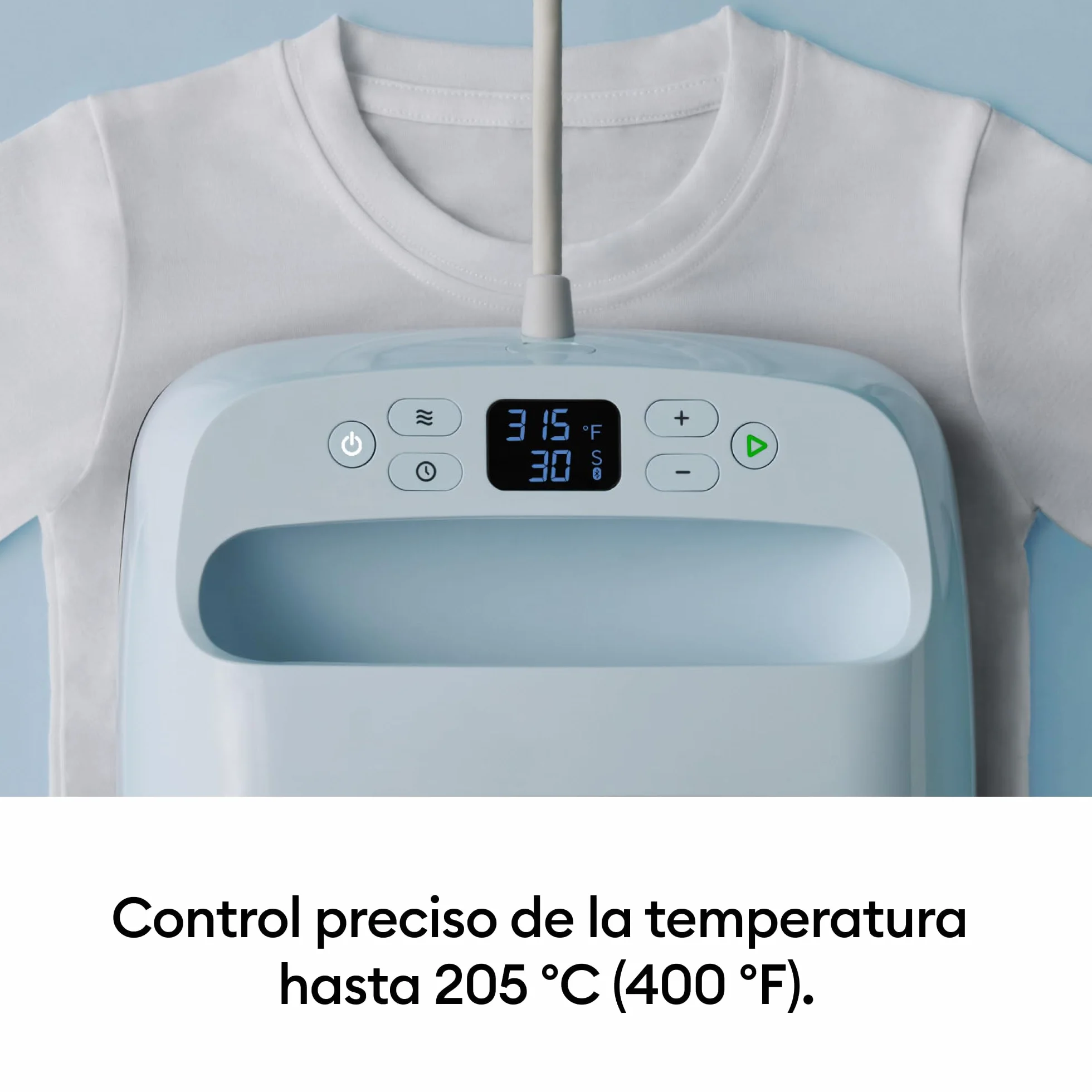 Cricut EasyPress 3 | Placa térmica de 22,5 cm x 22,5 cm | Prensa térmica para camisetas, cojines, bolsas de tela y mucho más | Uso con vinilo termoadhesivo (HTV)