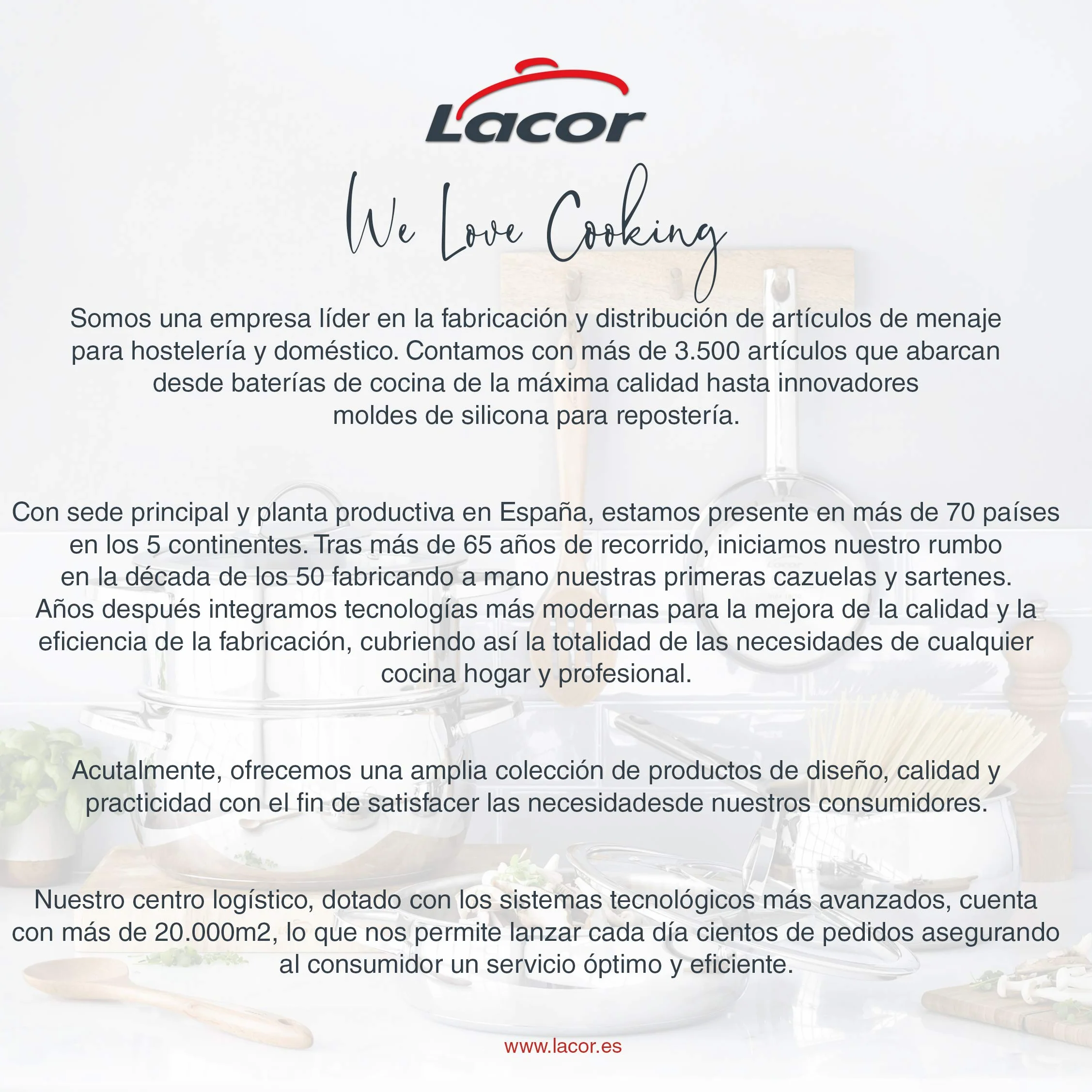 LACOR Colgador de Copas Acero Inoxidable Soporte Techo Pared 45 x 31 cm
