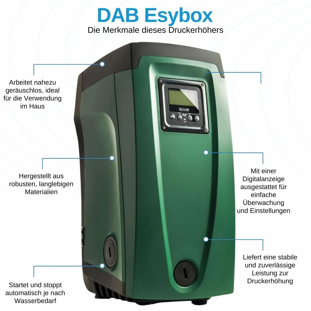 Dab E.sybox HP 2 60212309 - Sistema electrónico integrado para presurización de agua con inversor