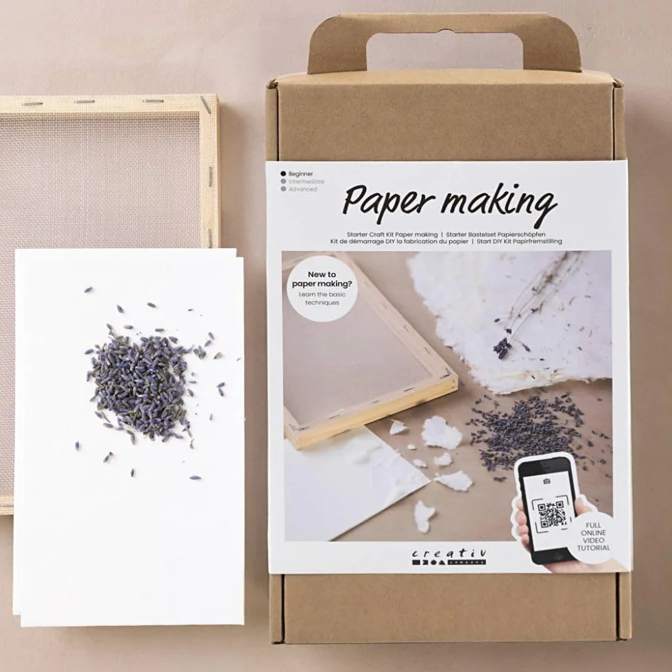Creativ Kit de manualidades para principiantes para fabricación de papel, 1 paquete