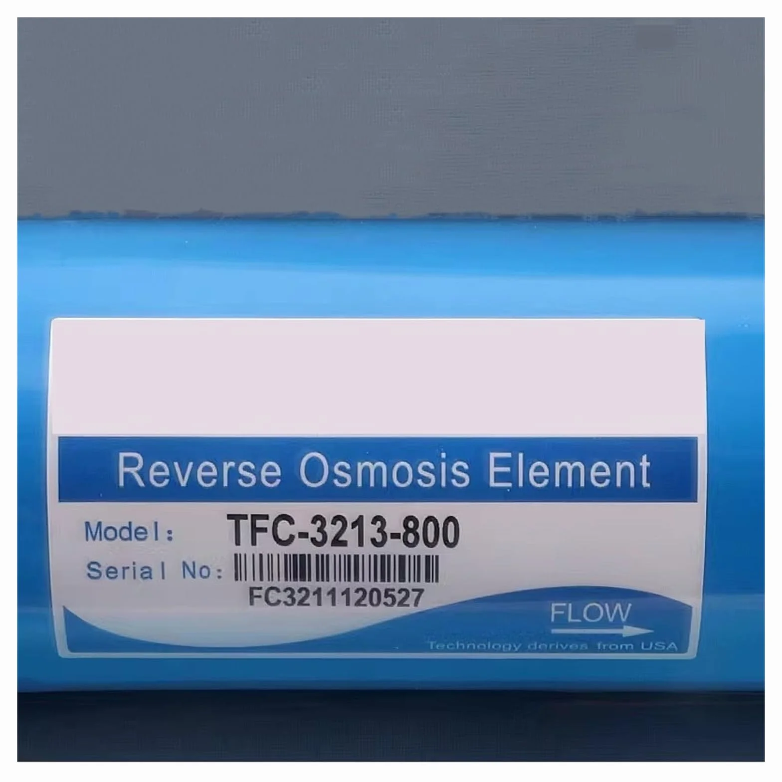 Reemplazo de filtro de membrana de ósmosis inversa de 800 GPD, sistema de filtro de ósmosis inversa de 3213-800 GPD for debajo del fregadero Debajo del fregadero